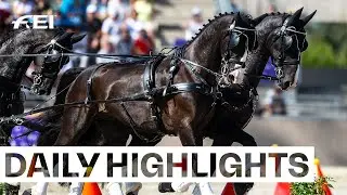 Record-breaker Boyd shines bright in Hungary! ✨ | FEI Driving World Championship 2024 Four-In-Hand