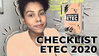 O QUE ESTUDAR PARA A ETEC 2020 | O GUIA COMPLETO (CHECKLIST ETEC 2020)