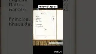 Minecraft result #minecraft #gaming #shorts #trending