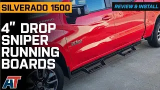 2019-2024 Silverado 1500 4-Inch Drop Sniper Running Boards Review & Install