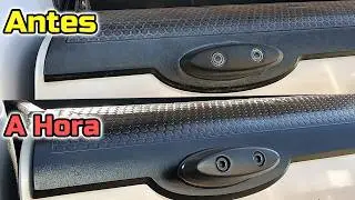 Restaurar los Plasticos Negros opacados Facil y Rapido de tu Camioneta Ford Explorer sport trac