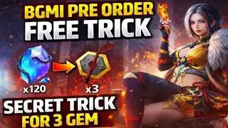 OMG 😱 FREE UPGRADE M416 PRE-ORDER EVENT / BGMI PRE ORDER EVENT SECRET TRICK | HOW TO GET FREE GEM 