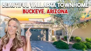 Buckeye AZ Home Tour: A BEAUTIFUL & SPACIOUS Townhome In Vallarta At Verrado | Weekly Walkthrough