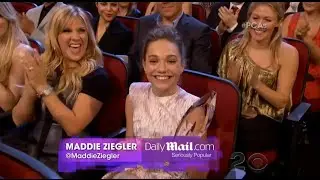 Maddie Ziegler Wins a People's Choice Award 