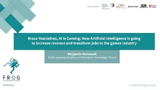 FROG 2023 | Benjamin Hanussek | Brace Yourselves, AI Is Coming