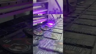 How does Loss Pet printed on Memorial Stone with UV Machine