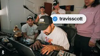 En El Estudio Con El Productor De Travis Scott