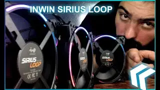 IN WIN SIRIUS LOOP SOPLAN MACHIN KIT DE VENTILADORES PARA GABINETE CON RGB DIRECCIONABLE
