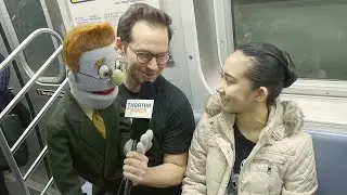 Avenue Q's Trekkie, Rod, Lucy, and More Ride the Second Avenue Subway