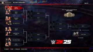 The Wyatt Sick6 vs The World - WWE Tag Team Title Tournament (WWE 2K25)