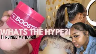 Does edgebooster gel really work??! 🤨| TheRoyalRee