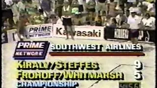AVP Volleyball 1992 New Orleans Final