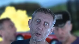[YTP] Michael Rosen talks about or fools around with 1 joke on each clip for 44 seconds.