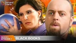 Cooking The Books (Feat. Bill Bailey) | Black Books | S1 Ep1 | Full Episode | Demand Drama