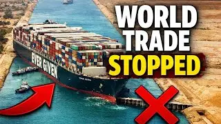 One Ship That Stopped World Trade #EverGiven #SuezCanal #ShippingDisaster