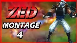 Zed Montage four - Best Pro Outplays Compilation | League of Legends   | Bronze V