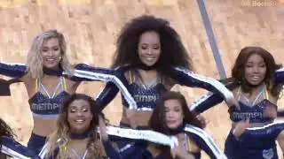 GRIZZ GIRLS | Memphis Grizzlies Dancers | Brooklyn @ Memphis | NBA Season 19/20 | October 27, 2019