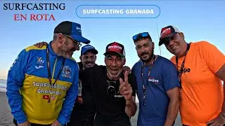 SURFCASTING EN ROTA (CADIZ) BUSCANDO LA URTA... SURFCASTING GRANADA 