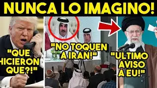 TRUMP HELADO! REBELION ARABE, SE SUMAN A IRAN. EU ALISTA 4T4QU3 FINAL, TODO SE COMPLICA. HOY