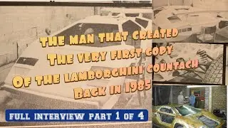 The first ever replica lamborghini countach
