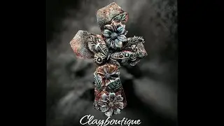 Polymer Clay ‘Old  Rugged Cross.’