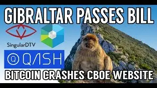 CRYPTO NEWS! Bitcoin breaks CBOE Futures Website! XRB, QASH, SNGLS