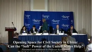 Opening Space for Civil Society in China