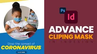 Advance Clipping Mask in Adobe Indesign in just 3 Minutes | Indesign Tutorial