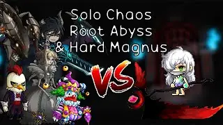 [MapleStory M] Solo Chaos Root Abyss and Hard Magnus