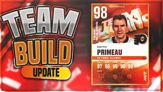 NHL 22 HUT INSANE TEAM UPDATE WITH NEW 98 TEAM BUILDER!