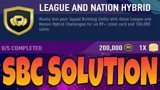 LEAGUE AND NATION HYBRID SBC SOLUTION / PACYBITS 20