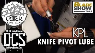 Knife Pivot Lube - Much Needed Maintenance for Your Folder!  Blade Show 2019