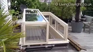Roof Access Solutions   Raised, Slide Open, Semi Retracting, Roof Garden Access Hatch, Roof Access E