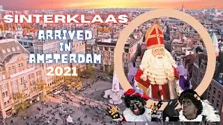 Intocht Sinterklaas in Amsterdam 2021