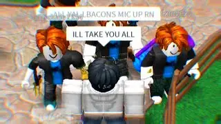 MM2 TOXIC BACON TEAMERS MICS UP AND GETS A SUPRISE