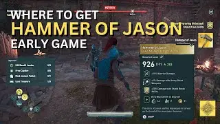 How To Get HAMMER OF JASON Legendary Weapon Early Game - Assassin's Creed Odyssey