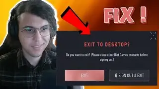 How To Fix Please Close Other Riot Games Products Before Signing Out In Valorant