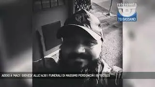 ADDIO A 'MACI': GIOVEDI' ALLE 14.30 I FUNERALI DI MASSIMO PERDONCIN | 18/11/2025