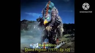 All Zone Fighter Monsters (no background audio)