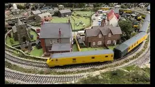 Network Rail Class 31 and DVT wide angle video.