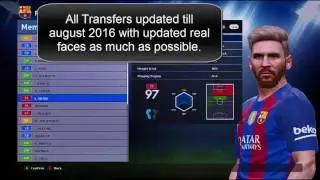 PTE Patch 6.1 (Unofficial) Review This might be the latest and last patch before PES 2017