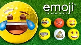 NEW Official Emoji Golf Balls Unboxing
