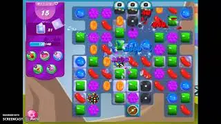 Candy Crush Level 410 Audio Talkthrough 25 Moves 0 Booster