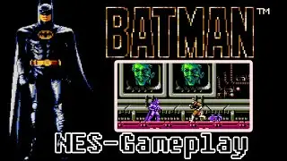 Sunsoft | Batman NES Gameplay - Stage 4 [Dendy]