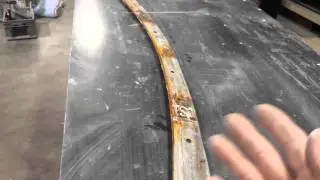 replacing the teak toe rails pt8 (pros and cons of lamination)