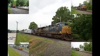 CSX River Line Trains From CP 22 Blauvelt, NY to CP 5 Ridgefield Park, NJ