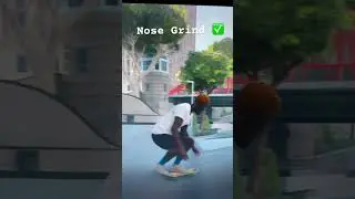 Nose Grind ✅ #whatitdo #skate4
