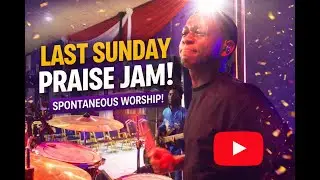 Last Sunday Praise Jam of 2025 went insane! 🔥🥁✨