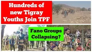 Hundreds of New Tigray Youths Join TPF | Fano Groups Collapsing??