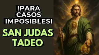 Las 3 PALABRAS que activan la ayuda INMEDIATA de San Judas Tadeo.